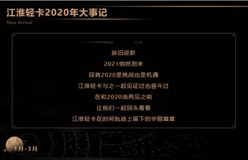 【有大事】歡迎檢閱！2020江淮輕卡大事記 